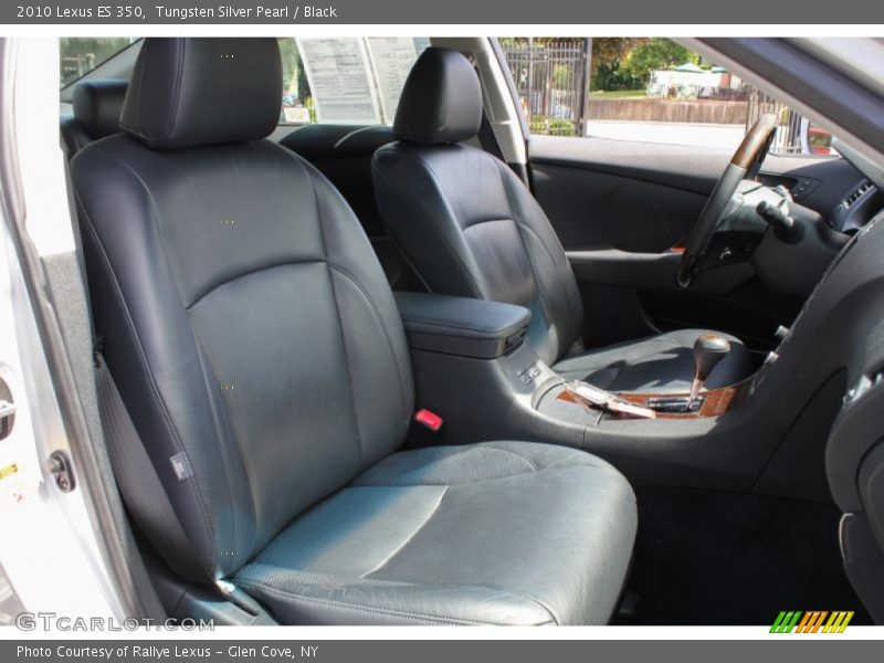 Tungsten Silver Pearl / Black 2010 Lexus ES 350
