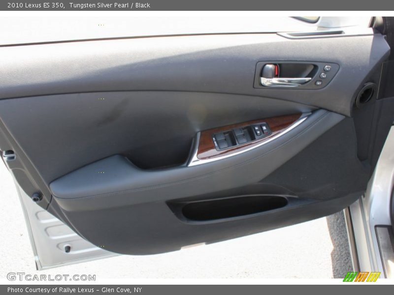 Tungsten Silver Pearl / Black 2010 Lexus ES 350