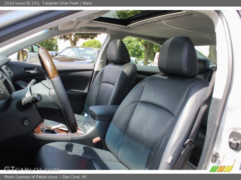 Tungsten Silver Pearl / Black 2010 Lexus ES 350