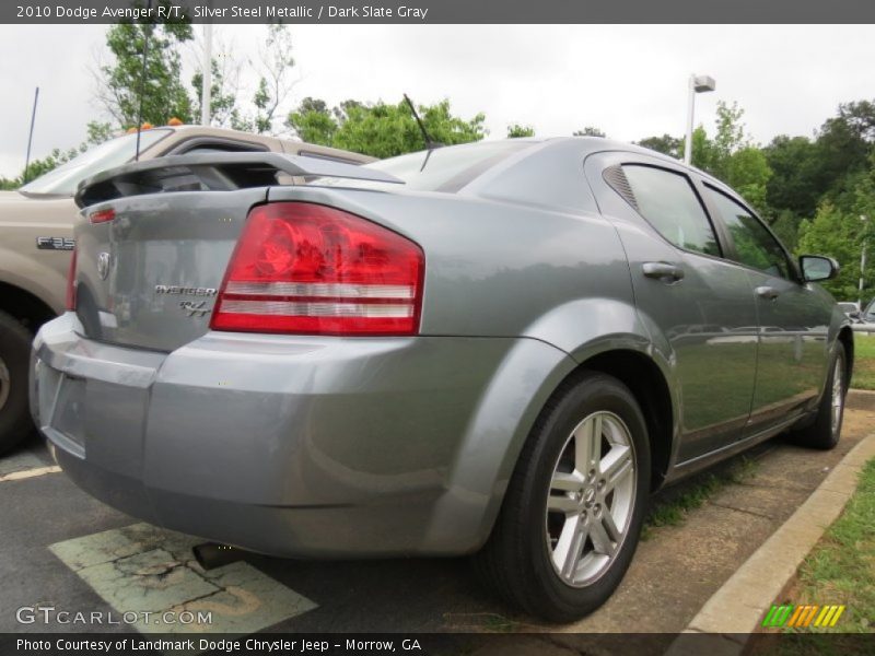 Silver Steel Metallic / Dark Slate Gray 2010 Dodge Avenger R/T