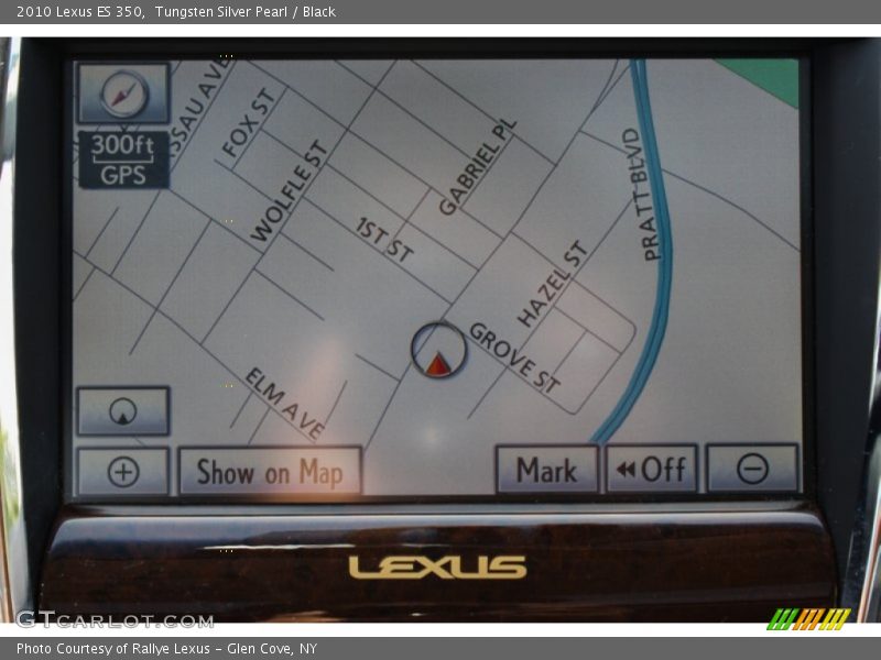 Tungsten Silver Pearl / Black 2010 Lexus ES 350