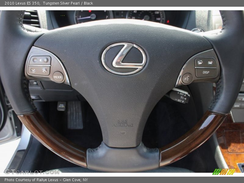 Tungsten Silver Pearl / Black 2010 Lexus ES 350