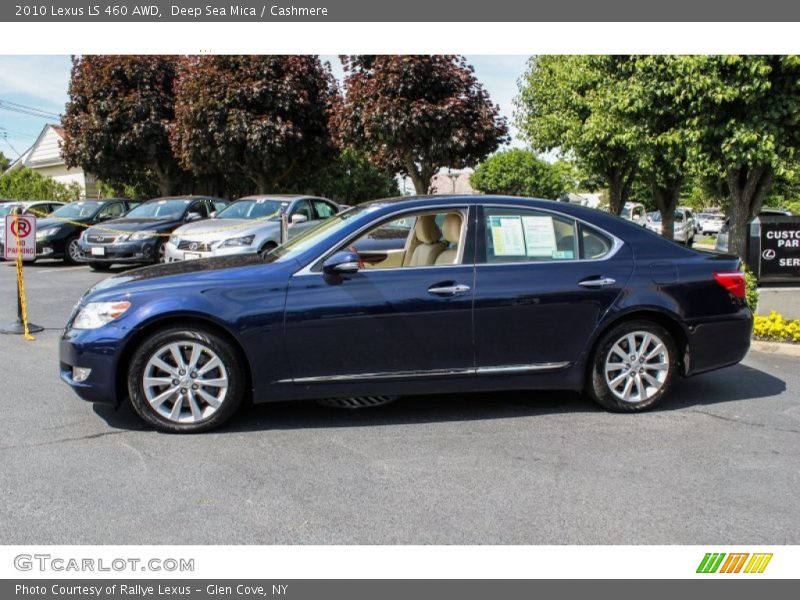 Deep Sea Mica / Cashmere 2010 Lexus LS 460 AWD