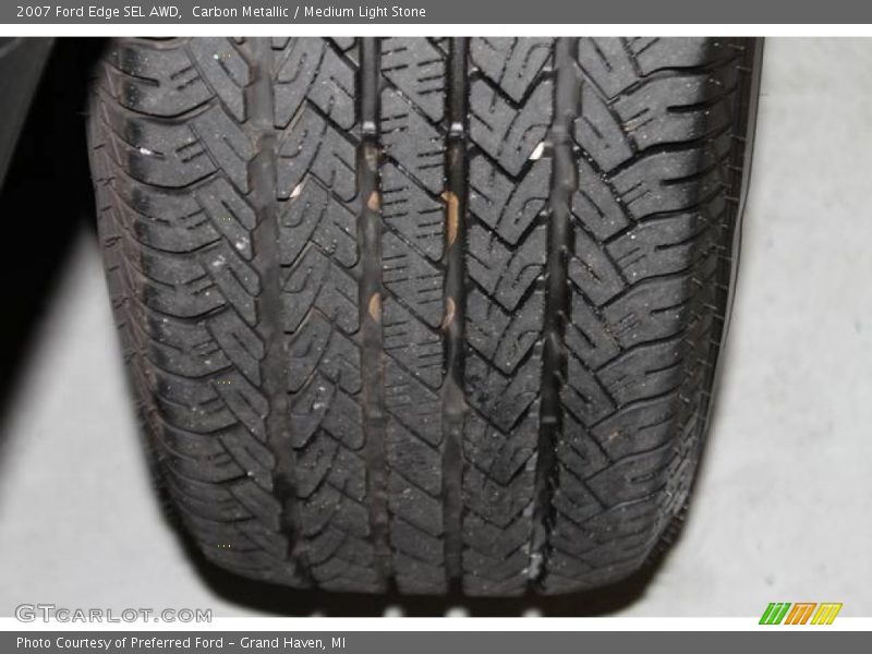 Carbon Metallic / Medium Light Stone 2007 Ford Edge SEL AWD