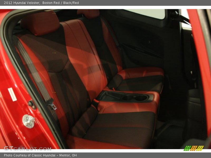 Boston Red / Black/Red 2012 Hyundai Veloster