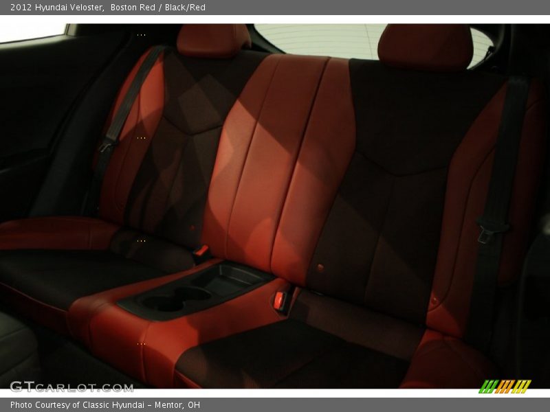 Boston Red / Black/Red 2012 Hyundai Veloster