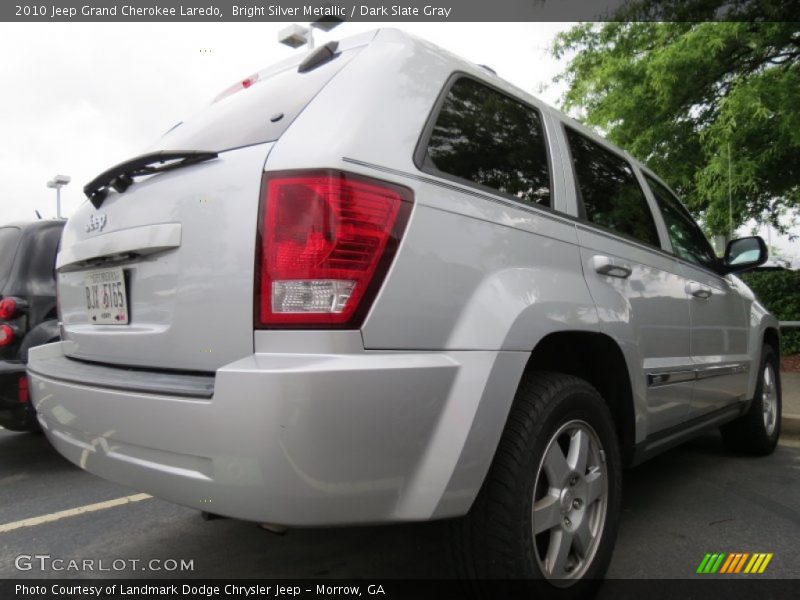 Bright Silver Metallic / Dark Slate Gray 2010 Jeep Grand Cherokee Laredo