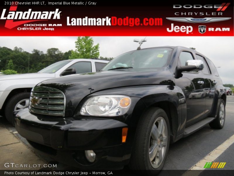 Imperial Blue Metallic / Gray 2010 Chevrolet HHR LT
