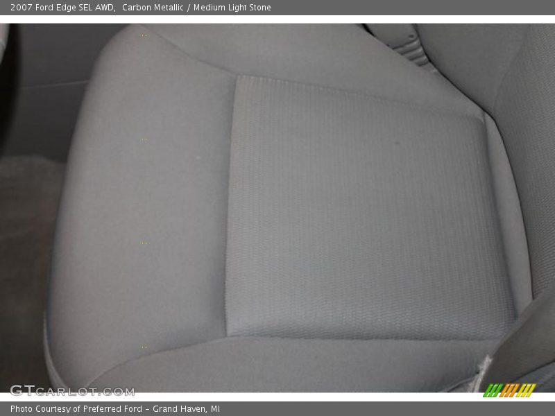 Carbon Metallic / Medium Light Stone 2007 Ford Edge SEL AWD