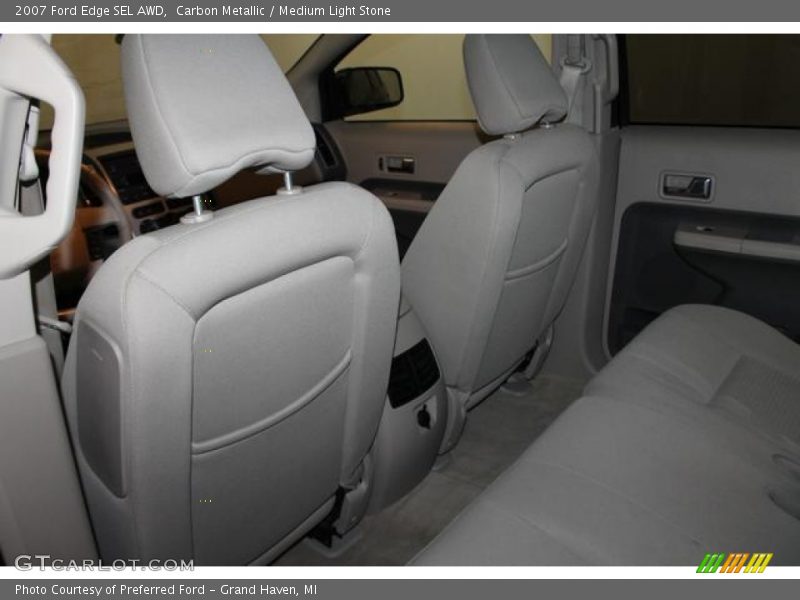 Carbon Metallic / Medium Light Stone 2007 Ford Edge SEL AWD