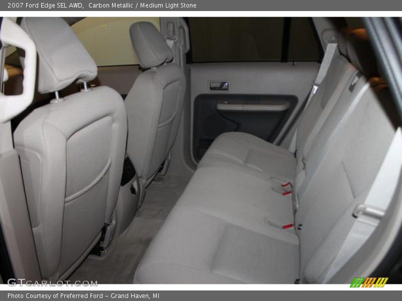 Carbon Metallic / Medium Light Stone 2007 Ford Edge SEL AWD