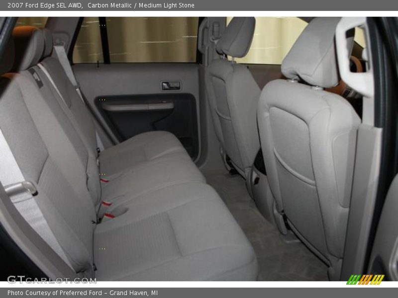 Carbon Metallic / Medium Light Stone 2007 Ford Edge SEL AWD