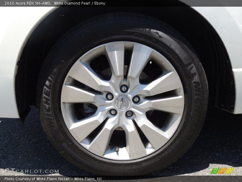 White Diamond Pearl / Ebony 2010 Acura RDX SH-AWD
