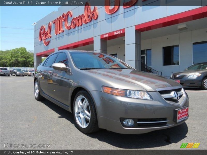 Carbon Bronze Metallic / Ebony 2008 Acura TL 3.2