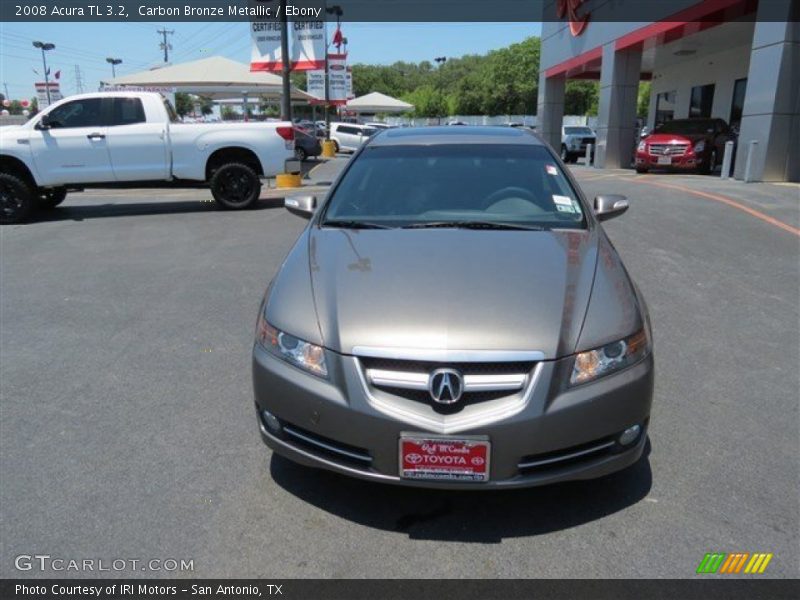 Carbon Bronze Metallic / Ebony 2008 Acura TL 3.2