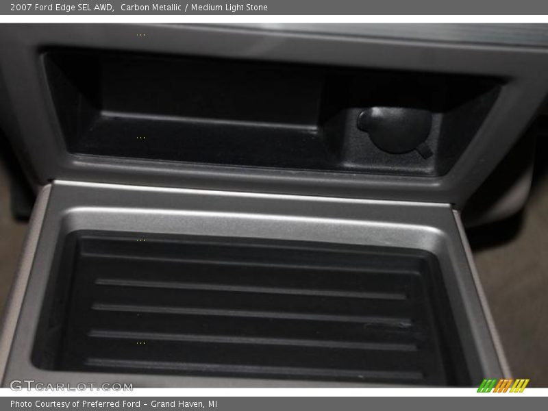 Carbon Metallic / Medium Light Stone 2007 Ford Edge SEL AWD