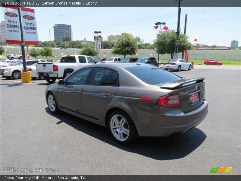 Carbon Bronze Metallic / Ebony 2008 Acura TL 3.2
