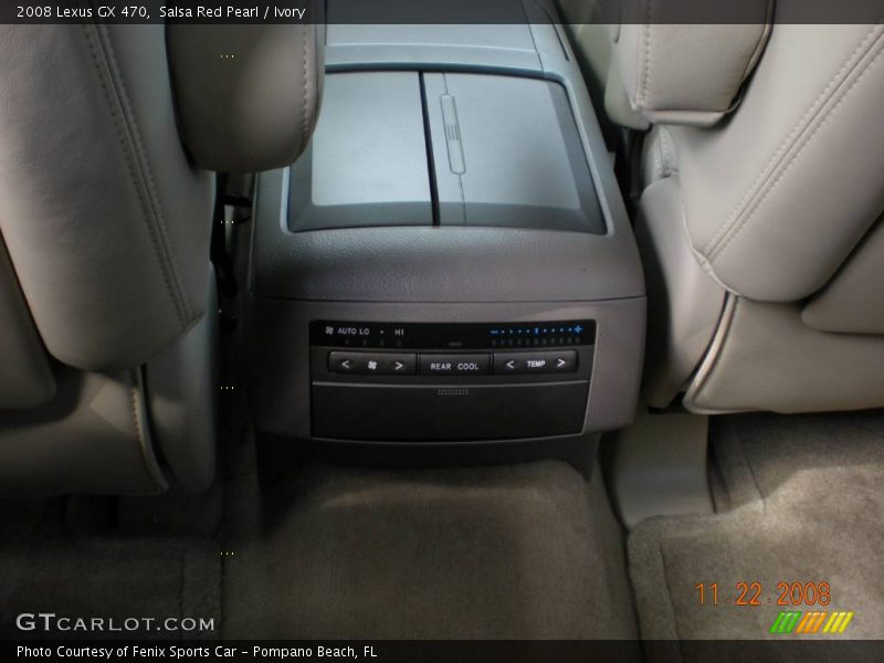 Salsa Red Pearl / Ivory 2008 Lexus GX 470