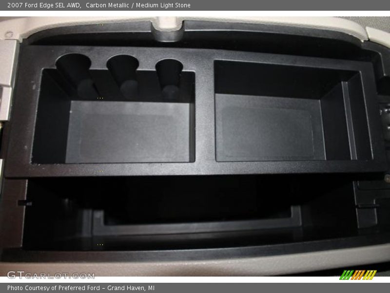 Carbon Metallic / Medium Light Stone 2007 Ford Edge SEL AWD