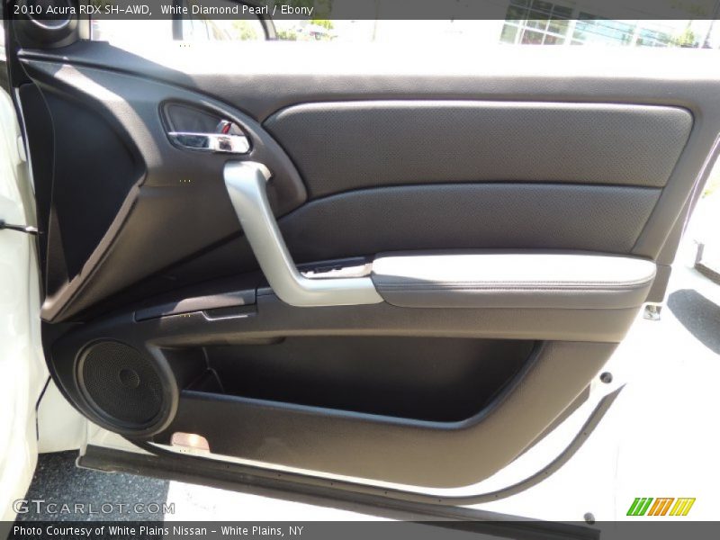 White Diamond Pearl / Ebony 2010 Acura RDX SH-AWD