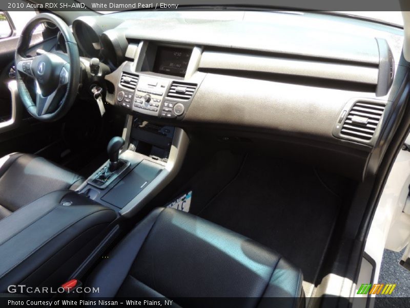 White Diamond Pearl / Ebony 2010 Acura RDX SH-AWD