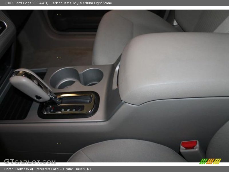 Carbon Metallic / Medium Light Stone 2007 Ford Edge SEL AWD