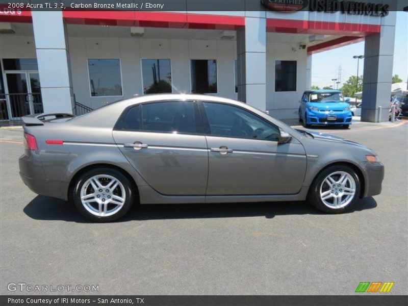 Carbon Bronze Metallic / Ebony 2008 Acura TL 3.2