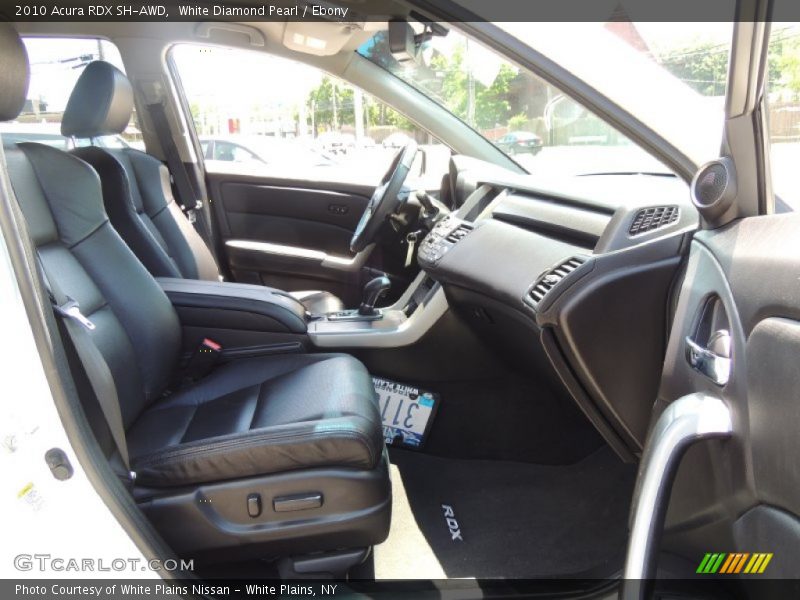 White Diamond Pearl / Ebony 2010 Acura RDX SH-AWD