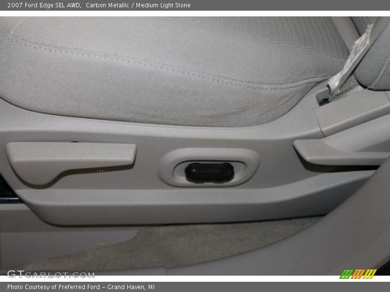 Carbon Metallic / Medium Light Stone 2007 Ford Edge SEL AWD