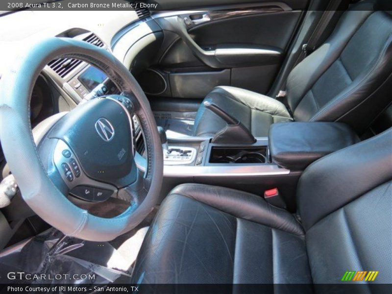 Carbon Bronze Metallic / Ebony 2008 Acura TL 3.2