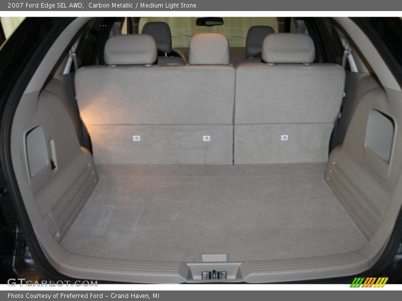 Carbon Metallic / Medium Light Stone 2007 Ford Edge SEL AWD