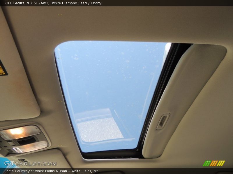 White Diamond Pearl / Ebony 2010 Acura RDX SH-AWD