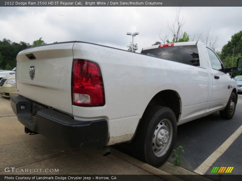 Bright White / Dark Slate/Medium Graystone 2012 Dodge Ram 2500 HD ST Regular Cab
