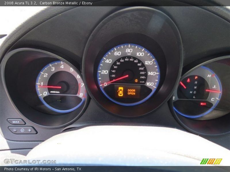 Carbon Bronze Metallic / Ebony 2008 Acura TL 3.2