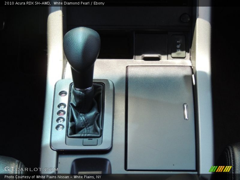 White Diamond Pearl / Ebony 2010 Acura RDX SH-AWD