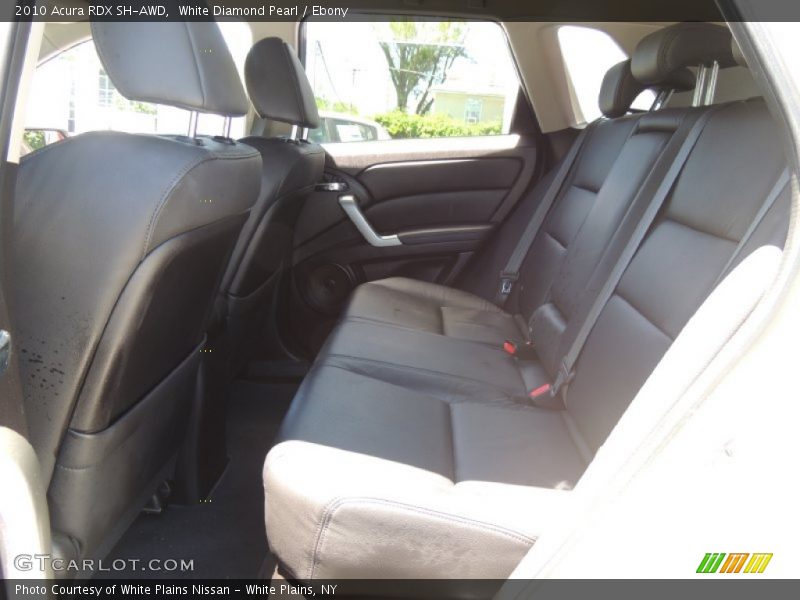 White Diamond Pearl / Ebony 2010 Acura RDX SH-AWD