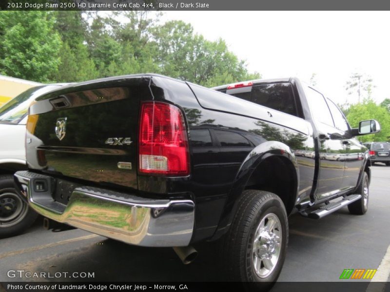Black / Dark Slate 2012 Dodge Ram 2500 HD Laramie Crew Cab 4x4