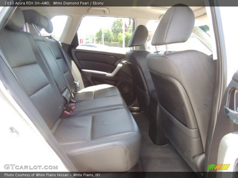 White Diamond Pearl / Ebony 2010 Acura RDX SH-AWD