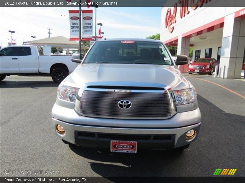 Silver Sky Metallic / Graphite 2012 Toyota Tundra Double Cab