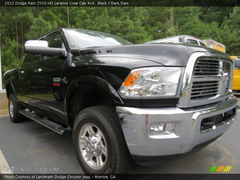Black / Dark Slate 2012 Dodge Ram 2500 HD Laramie Crew Cab 4x4
