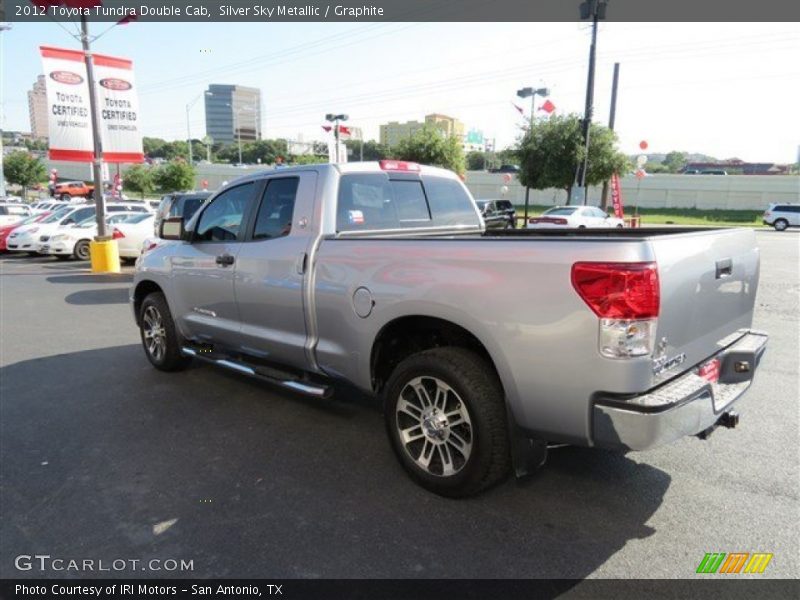 Silver Sky Metallic / Graphite 2012 Toyota Tundra Double Cab