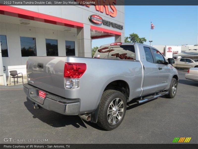 Silver Sky Metallic / Graphite 2012 Toyota Tundra Double Cab