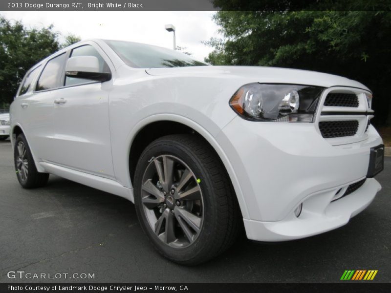 Bright White / Black 2013 Dodge Durango R/T