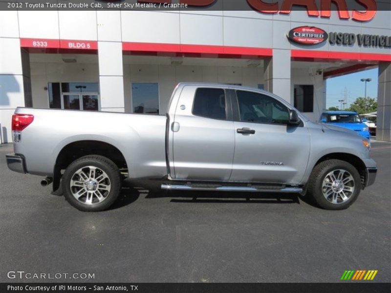 Silver Sky Metallic / Graphite 2012 Toyota Tundra Double Cab