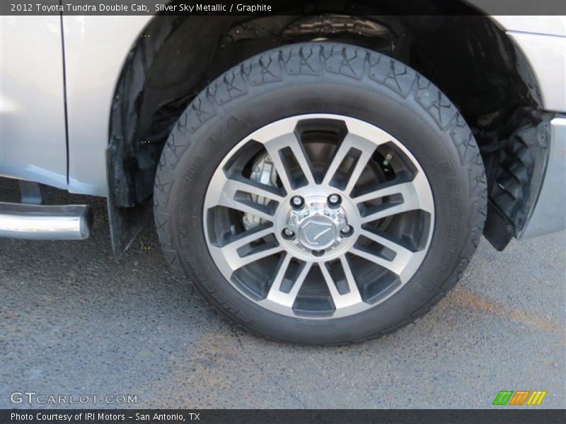 Silver Sky Metallic / Graphite 2012 Toyota Tundra Double Cab