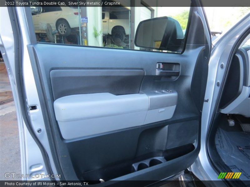 Silver Sky Metallic / Graphite 2012 Toyota Tundra Double Cab