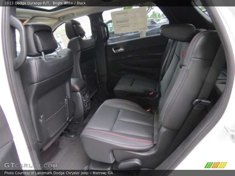 Bright White / Black 2013 Dodge Durango R/T