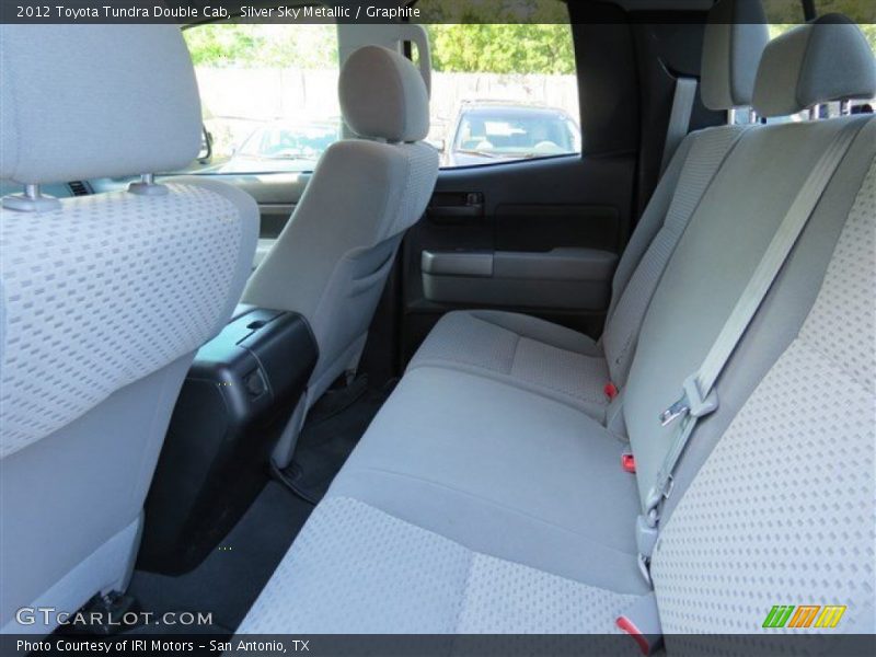 Silver Sky Metallic / Graphite 2012 Toyota Tundra Double Cab