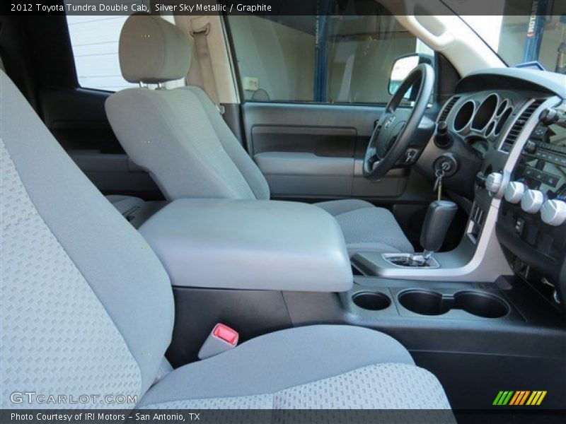Silver Sky Metallic / Graphite 2012 Toyota Tundra Double Cab