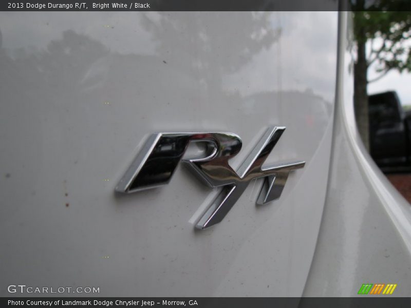 Bright White / Black 2013 Dodge Durango R/T